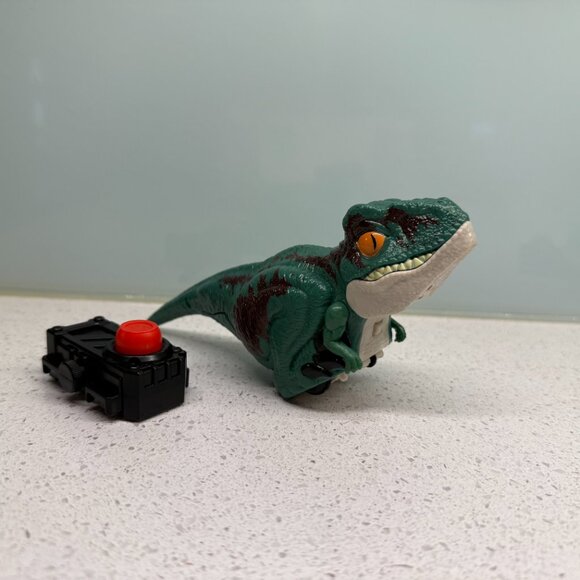 Jurassic World Velociraptor Dinosaur Click Tracker Toy Mattel - Picture 4 of 8